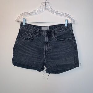 Everlane The Denim Short Organic Cotton Grey 26